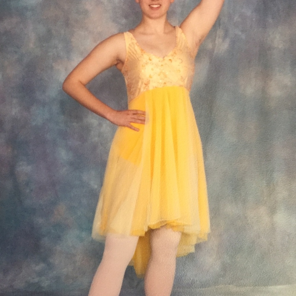 Yellow Dance Costume